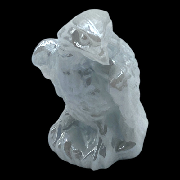 Bernie the Eagle Figurine Boyds Glass 1992 Columbus White Carnival - Picture 11 of 13